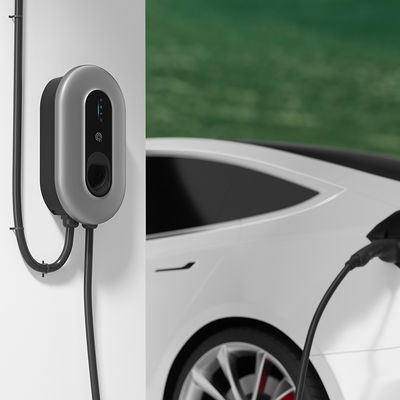شارژر قابل حمل Type2 Wallbox EV، 3000 ولت نوع 2 خودروی الکتریکی ایستگاه شارژ 7.36 کیلووات
