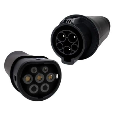 کانکتور شارژ خودروی الکتریکی SAE J1772 Type1 به Type2EV، آداپتور شارژر AC EV 22KW