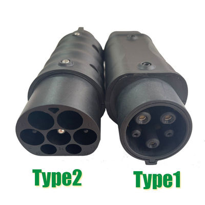 مبدل شارژر ماشین های الکتریکی Type2 به Type1 32A، آداپتور شارژر EV AC 250V
