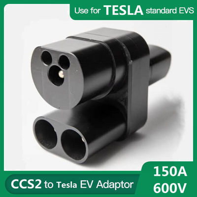 آداپتور سوپرشارژر تسلا 175 کیلوواتی آداپتور DC سریع EV آداپتور CCS2 ترکیبی به کانکتور شارژر EV TPC