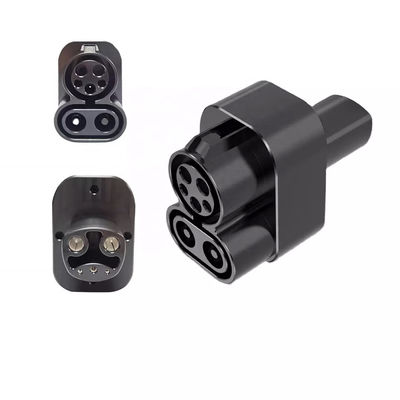 آداپتور شارژر Combo آداپتور DC 500-1000 ولت CCS1 به تسلا برای مدل 3 Y S X تا 175 کیلووات 400 آمپر