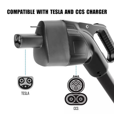 تعویض سوپرشارژر آداپتور 175 کیلوواتی CCS1 برای آداپتور شارژ تسلا مدل S/X/3/Y IP55 CCS Combo 1 به TPC