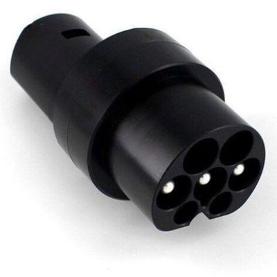 آداپتور شارژ Type2 به تسلا 80 آمپر 250 ولت متناوب برای شارژر خودروی الکتریکی محافظ IP55