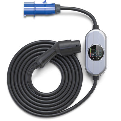 شارژر سریع خودروی الکتریکی قابل حمل 7.36 کیلووات 32A Chargepoint Home Flex Type2