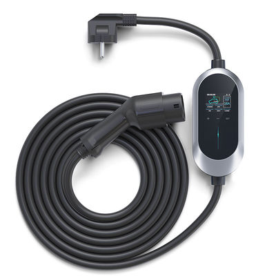 استاندارد اتحادیه اروپا EV Cahrger 8-16A Type 2 New Energy Vehicle Fast Charging AC 230V