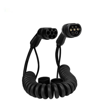 کابل شارژر AC EV 11KW Type2 به Type2 AC Charging Station EV Plug Lead 16A 3Phase 5M