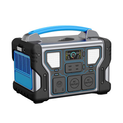 1000W نیروگاه قابل حمل قابل شارژ ایستگاه پشتیبان خانگی ژنراتور خورشیدی با LCD