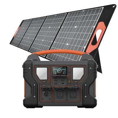 300W/500W/700W/1000W نیروگاه قابل حمل، شارژ سریع ژنراتور -10~40℃ محدوده دمای تخلیه