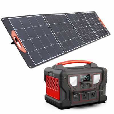 300W/500W/700W/1000W نیروگاه قابل حمل، شارژ سریع ژنراتور -10~40℃ محدوده دمای تخلیه