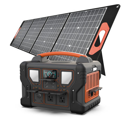 300W/500W/700W/1000W نیروگاه قابل حمل، شارژ سریع ژنراتور -10~40℃ محدوده دمای تخلیه