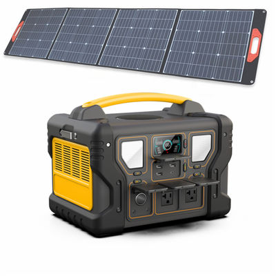 300W/500W/700W/1000W باتری قابل حمل شارژر بانک ایستگاه شارژر AC خورشیدی لیتیوم 10% ~ 90% رطوبت عملیات