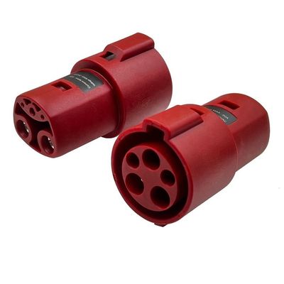 J1772 به Tesla AC EV Charger Adapter 60A OEM Tesla Charging Adapter 250V