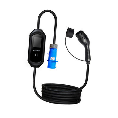 شارژر قابل حمل 7Kw 32A Home EV Fast Charger Type2 برای وسایل نقلیه الکتریکی