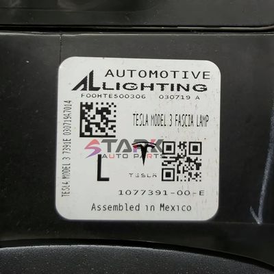 چراغ های مه مدل 3 تسلا سمت چپ خودرو چراغ های مه عقب چراغ های مه 1077391-00-F برای قطعات اصلی